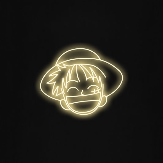 Luffy One Piece LED Neon Sign