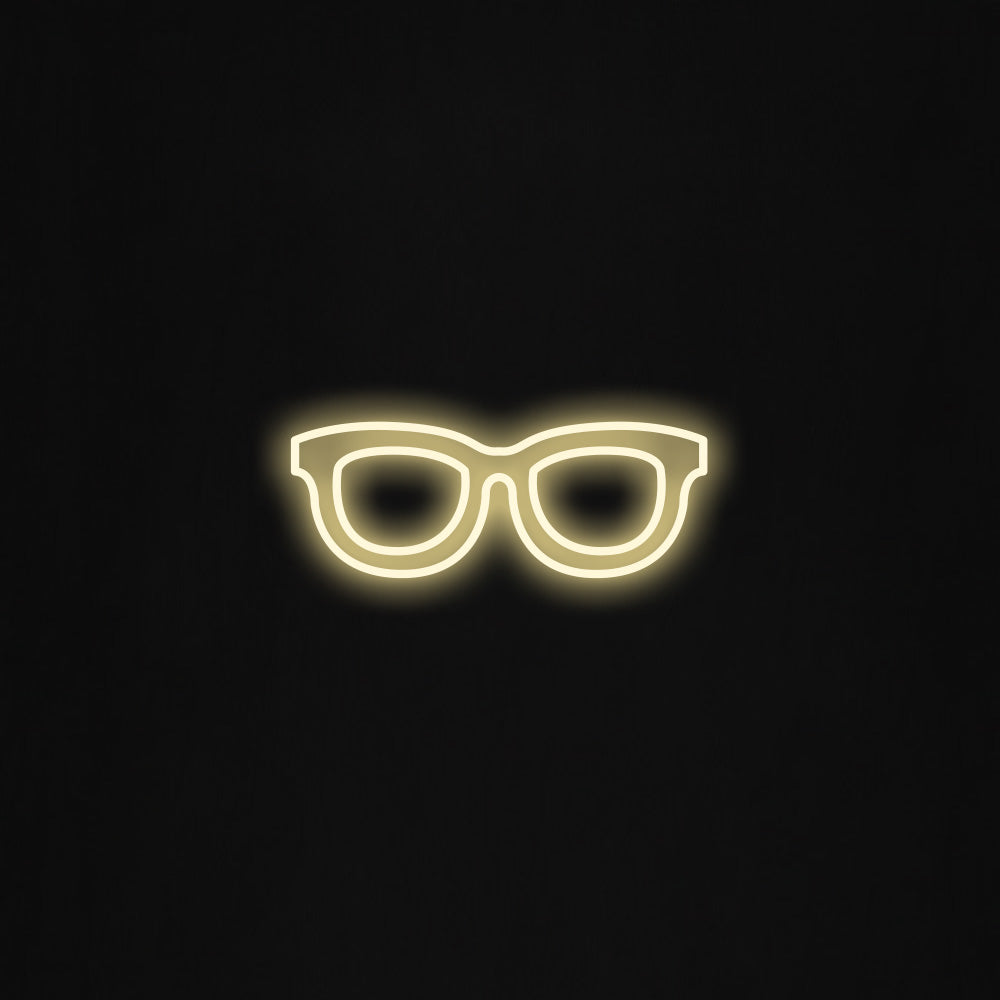 glasses LED Neon Sign