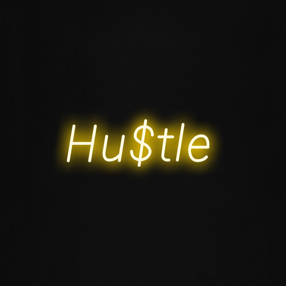 Hustle Led Sign Custom Hustle LED Neon Sign – sign-custom