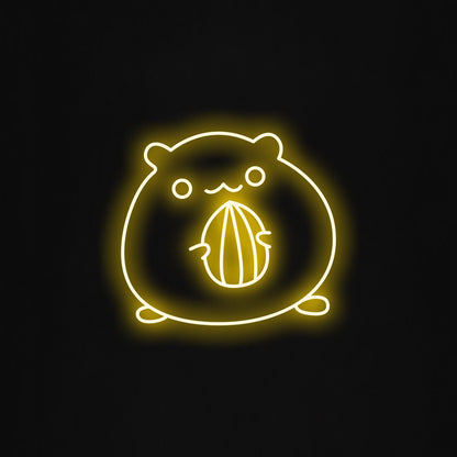 Hamster LED Neon Sign