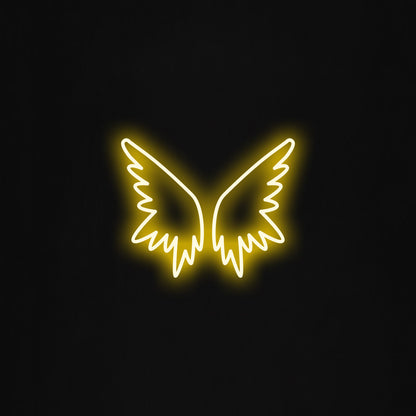 wings LED Neon Sign